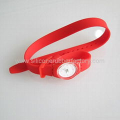 Silicone jelly watches for promotions