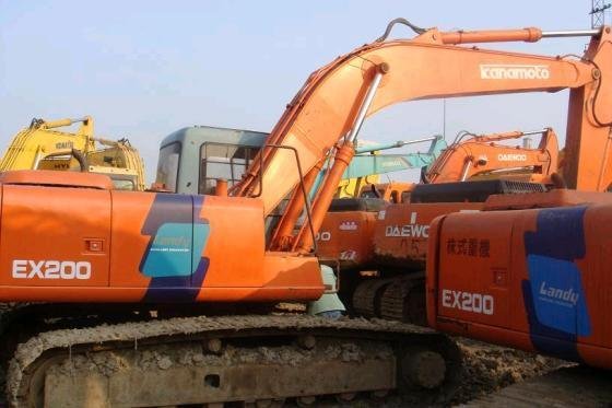 used Hitachi EX200-1 excavators 3