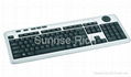 Slim multimedia Standard keyboard