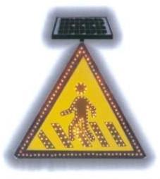 Solar Traffic Sign