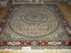 handmade persian silk carpet/rugs