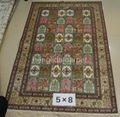 wholesale hand knotted persian silk rug