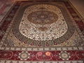 9x12 hand knotted persian silk rug