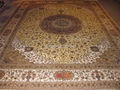 wholesale hand knotted persian silk rug