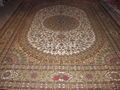 wholesale hand knotted persian silk rug 3