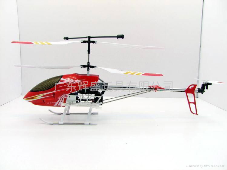 超大款全金屬遙控三通道直升機 3