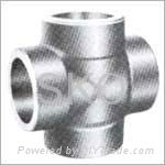 Forged Steel Socket Welding Elbow/Tee/Cross/Union/Plug/Boss