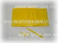 yellow plastic twist ties 2