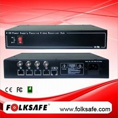 4 channel utp passive video receiver CCTV balun