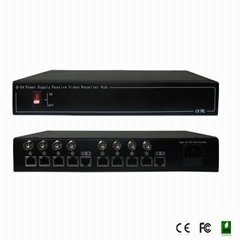 8-CH 12VDC Power Supply Passive Video Receiver Hub  FS-4608VPS-12VDC