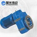 FAF77-Y100L4-3-43.58-M1-0 F series parallel shaft-helical gear reducer/geared mo 1