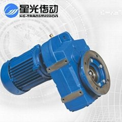 FAF77-Y100L4-3-43.58-M1-0 F series parallel shaft-helical gear reducer/geared mo