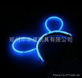 glowstick , glow hairpin, light hair clip 2