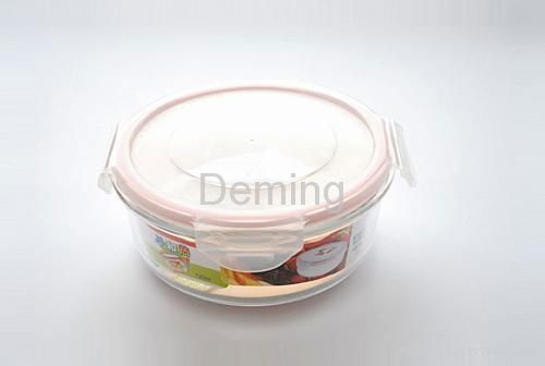 Glass food container  3