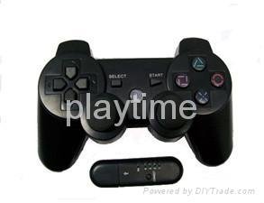  Wireless Dual Shock Controller with SIX AXIS for PS3(2.4Ghz)