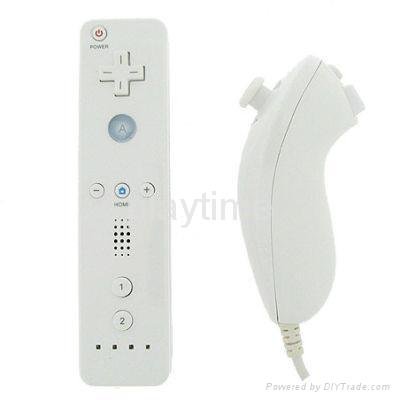 Nunchuck and remote controller for Wii 2