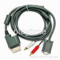 VGA HD AV Cable for Xbox360 1