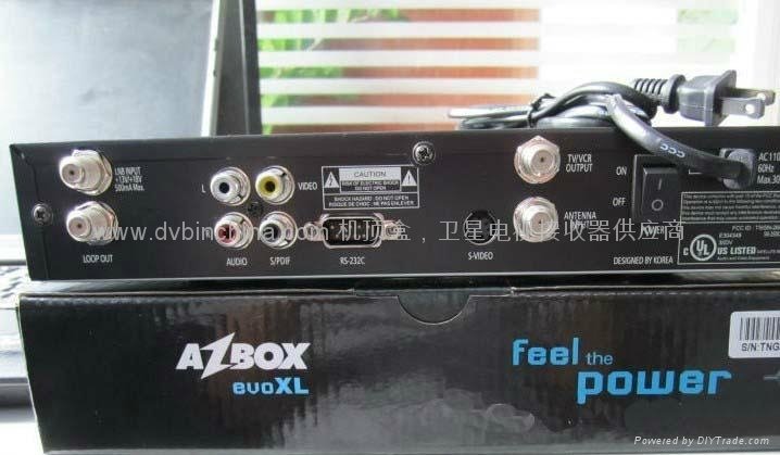 Azbox EVO XL DVB-S Satellite receiver to Sounth America  3