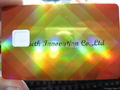 Hologram board for PVC credit card 1