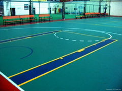 pvc/vinyl basketball sports flooring