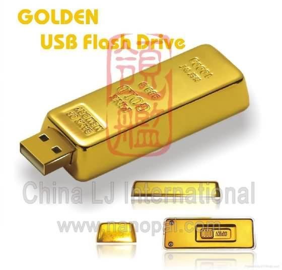 Gold Bar USB Flash Drive / USB Disk 2