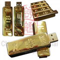 Gold Bar USB Flash Drive / USB Disk 1