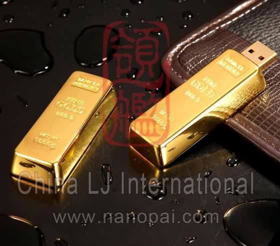 Gold Bar USB Flash Drive / USB Disk 3