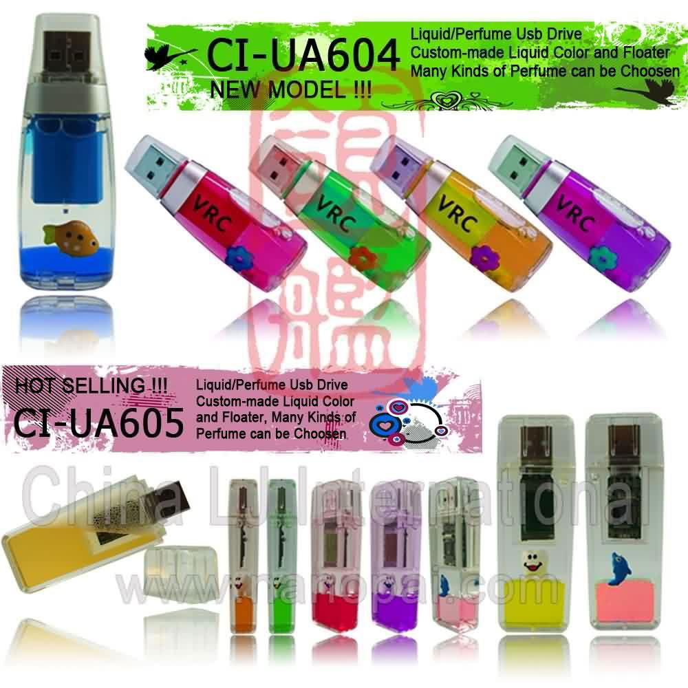Perfume / Liquid USB Flash Disk / USB Flash Drive