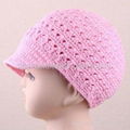 Crochet Visor Hat