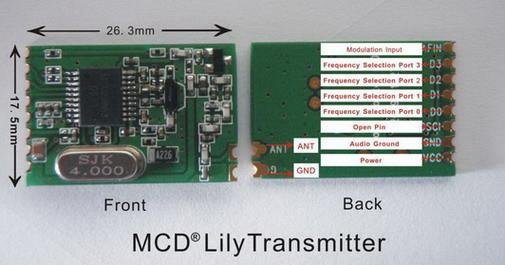 Wireless Audio Transmission Baby Monitor Transmitter 