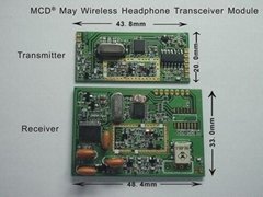 Wireless Headphone Transceiver Module
