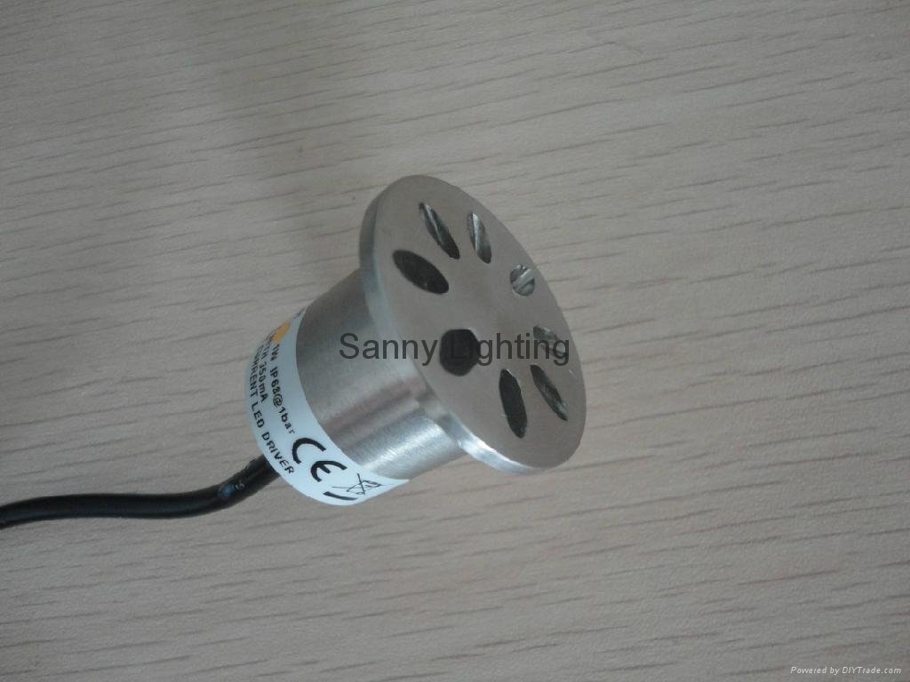 350mA 1W CREE LED wall light with stainless steel 316 material housing 3