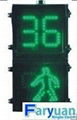 LED Pedestrian crossing light countdown