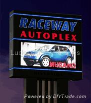 Tricolor led advertisement board