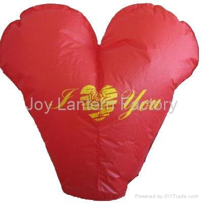 Heart Shape Sky Lantern  2