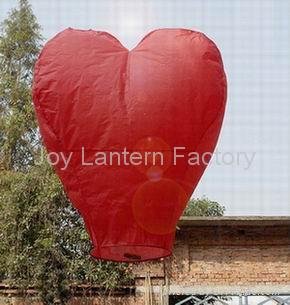 Heart Shape Sky Lantern  5