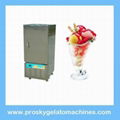 Gelato ice cream batch freezer 