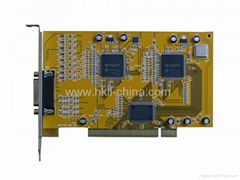 4ch DVR card support mobile phone monitor with audio