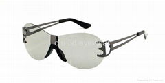 top grade stainless steel real d 3d glasses