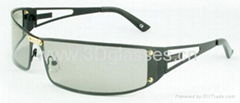 Stainless Steel circular polarized lens 3D glasses