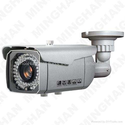 1/3 Sony Weatherproof IR Camera With Vari-focal 4-9MM Lens Built-in 60 pieces