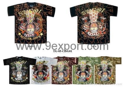 Hip Hop Skull Fear Tattoo Music T-Shirt - - Rock Chang ( Thailand Manufacturer) - T-Shirts - Apparel & Fashion Products -