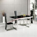 Glass Dining Table & Chairs