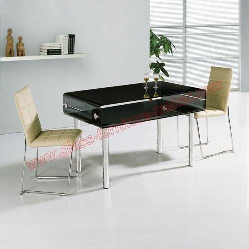 Glass Dining Table & Chairs