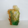 crystal crafts colored glaze Pen holder 2