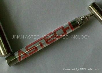 Diamond Stone Carving Tools for CNC Router in Tombstone Industry 2