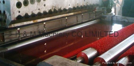 pvc coil mat production line 2