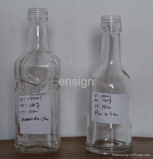 Wine glass bottles