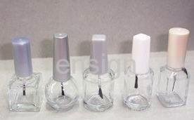 Nail polish glass bottles