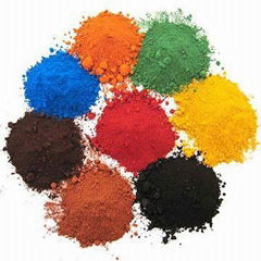 Iron Oxide Red Yellow Green Black Blue Brown